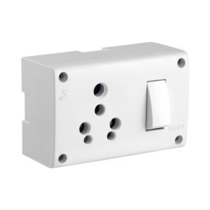 SWITCH SOCKET COMBINED WITH BOX LEGEND